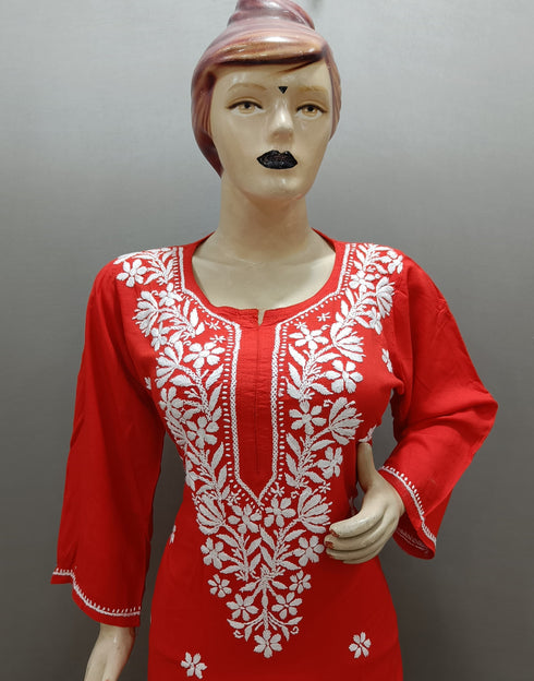 Elegant Rayon Kurti Set
